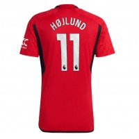 Manchester United Rasmus Hojlund #11 Hemmatröja 2023-24 Korta ärmar